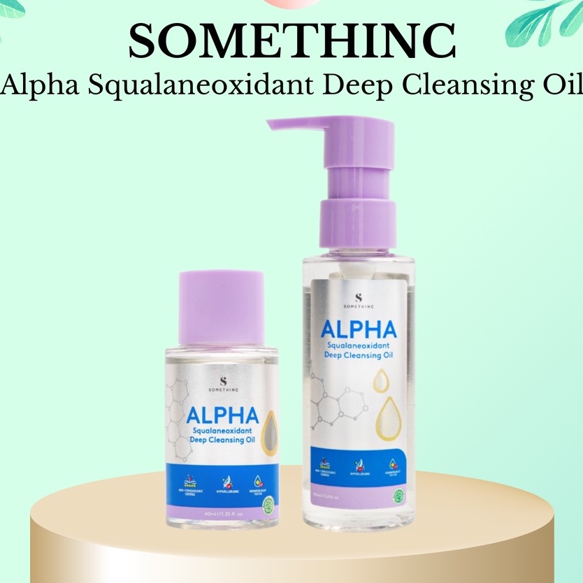 SOMETHINC Alpha Squalaneoxidant Deep Cleansing Oil