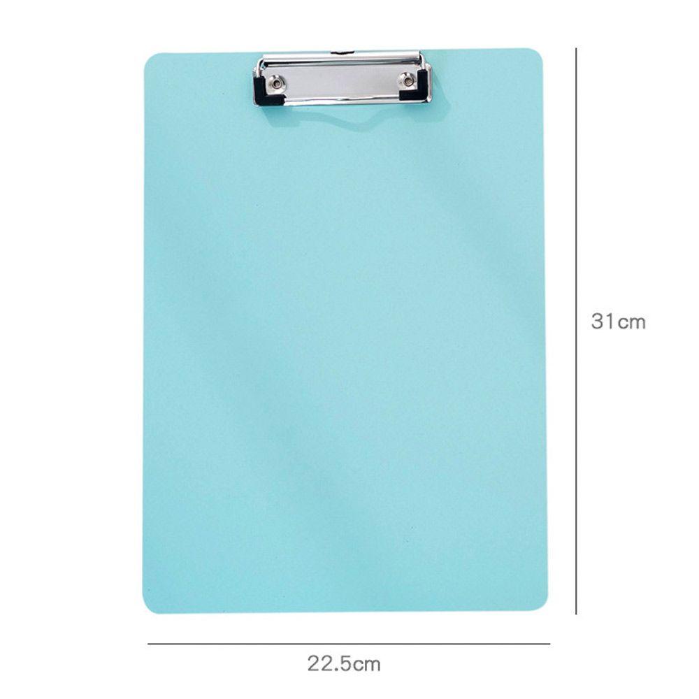 Papan Folder A4 TOP Menebal Kantor Perlengkapan Sekolah Menulis Klem Memo Pad Clip