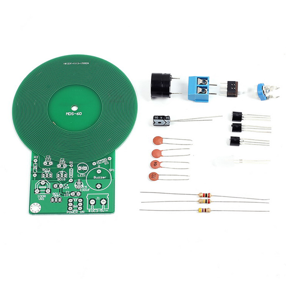 Modul Board Sensor Detektor Metal Elektronik Dc 3v-5v 60mm Tanpa Kontak Multi Warna Mudah Dipasang Diy