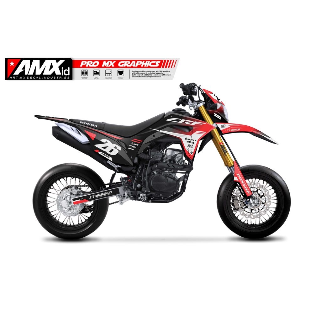 Decal CRF 150R ORAJET MEDIUM 500 MICRON SUPER GLOSSY