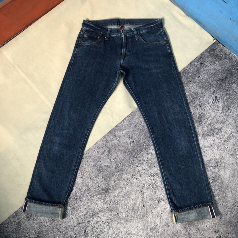 Jeans uniqlo selvedge second original