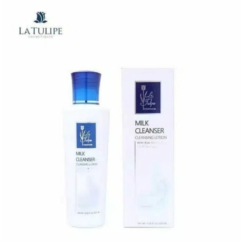 LA TULIPE Milk Cleanser With Aloe Vera Extract | Latulipe Susu Pembersih Wajah