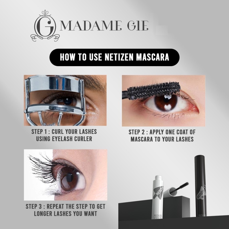 ★ BB ★ Madame Gie Mascara Netizen - Make Up Maskara Waterproof