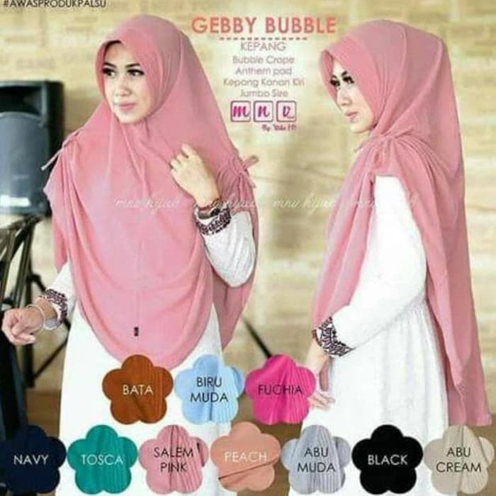 Jilbab Khimar, Jilbab Kimar MUSLIM FASHION KHIMAR ZAENAB KEPANG MUSLIM FASHION Murah