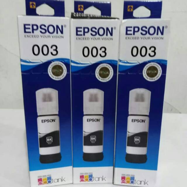 Jual Tinta Epson 003 Black Premium Tinta Epson Hitam Premium 70ml