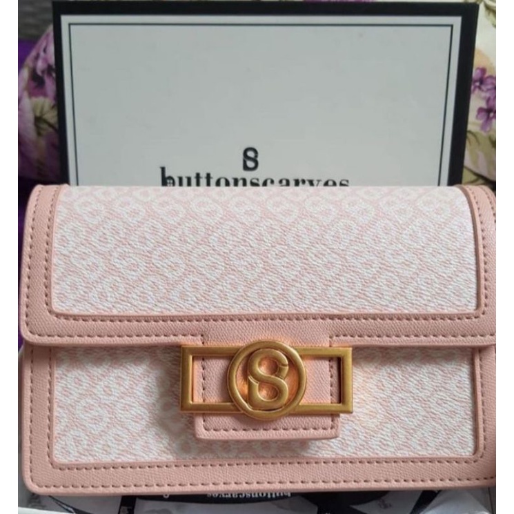 IZZY SLING BAG PEACHY preloved