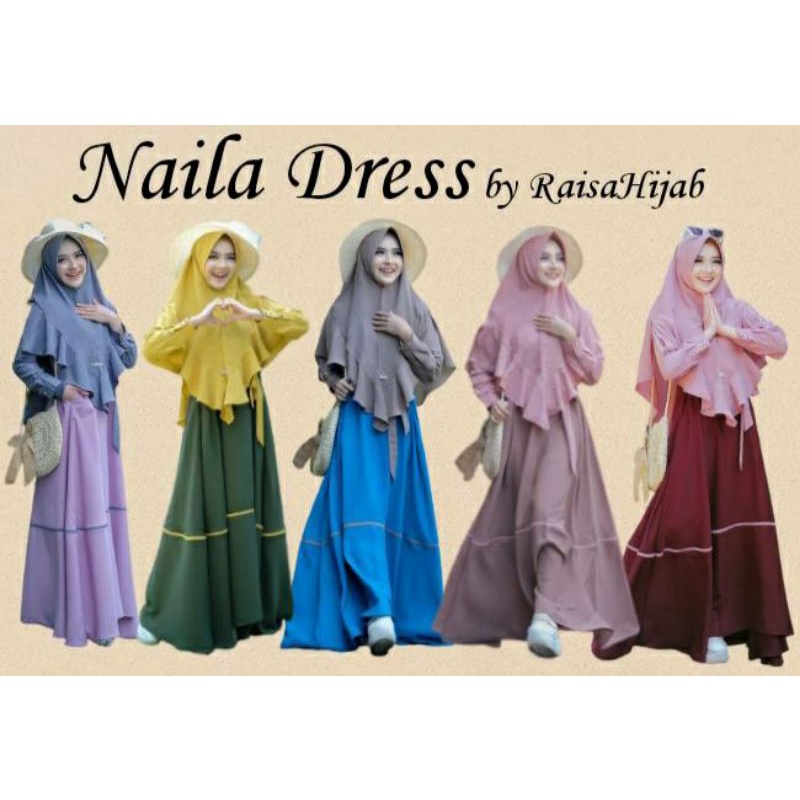 Naila dress by Raisa hijab