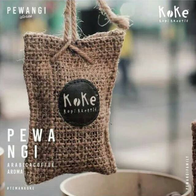 PENGHARUM KOKE PEWANGI KOPI DAN RUANGAN BIJI KOPI ASLI - PARFUM KOPI KOKE