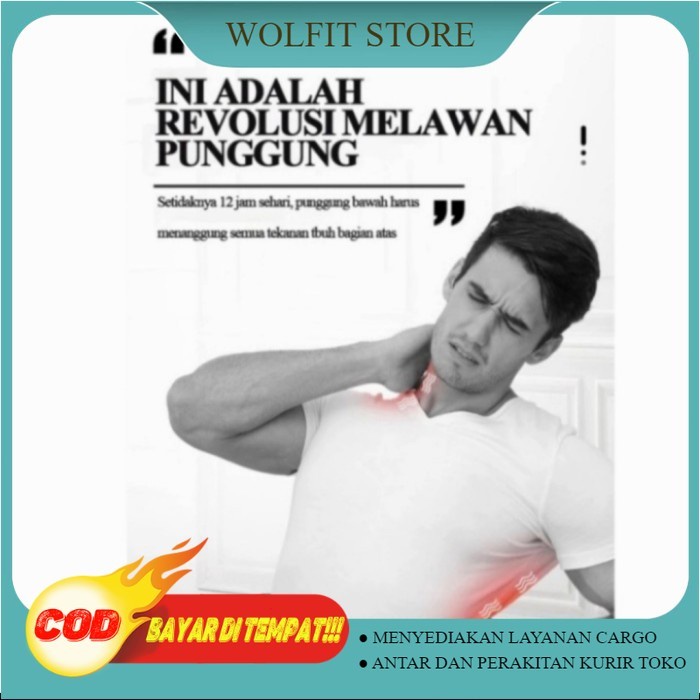 Alat Pijat Getar Untuk Terapi Leher Punggung / Pijat Leher Punggung