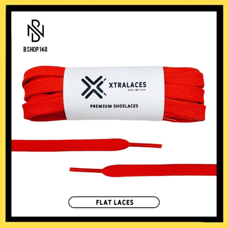tali sepatu merah 140cm 8 lubang-9 lubang