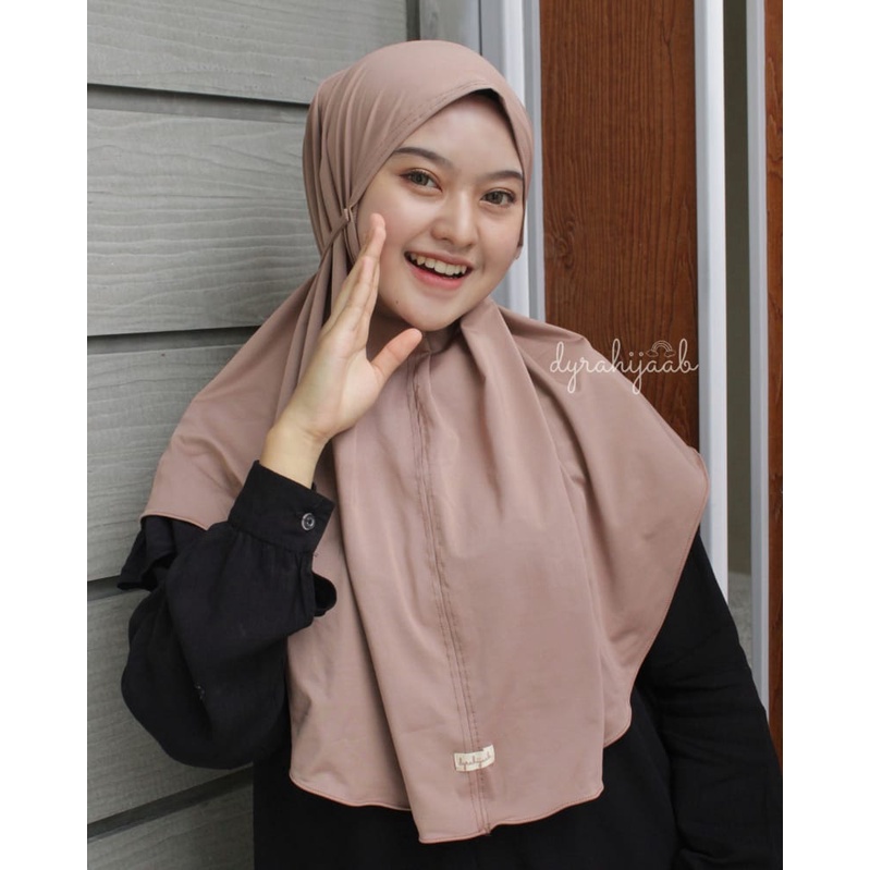 hijab bergo jersey tali maryam