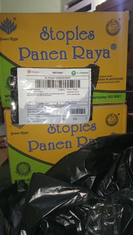 Toples Mika /plastik  Panen Raya