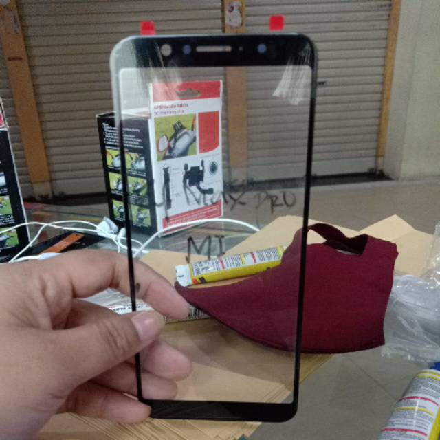 Kaca lcd Asus Zenfone max pro M1