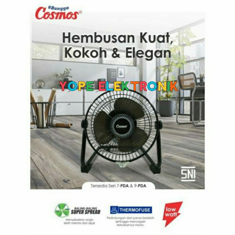 Kipas Angin Cosmos 7 PDA Desk Fan Semarang