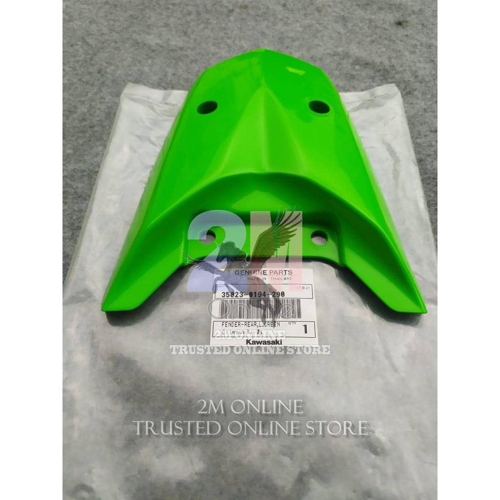 2m SPAKBOR BELAKANG KLX 150 DT150S 2011 LIME GREEN ORI KGP 35023-0194-290