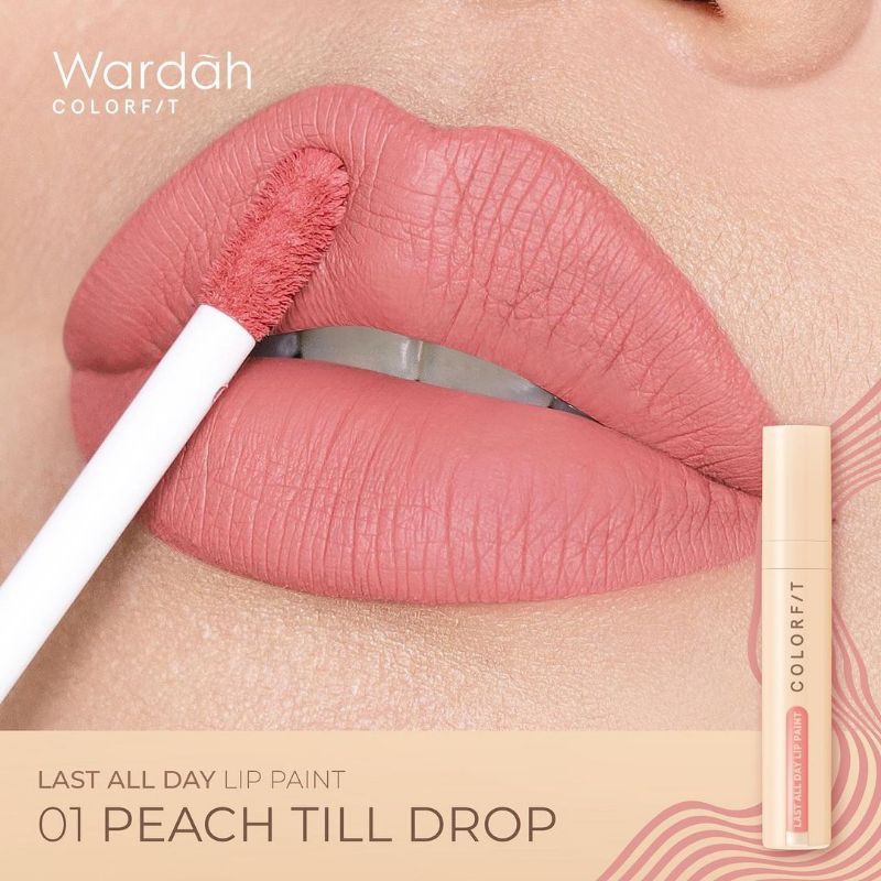 Wardah Colorfit Last All Day Lip Paint (Original ASLI 100%)