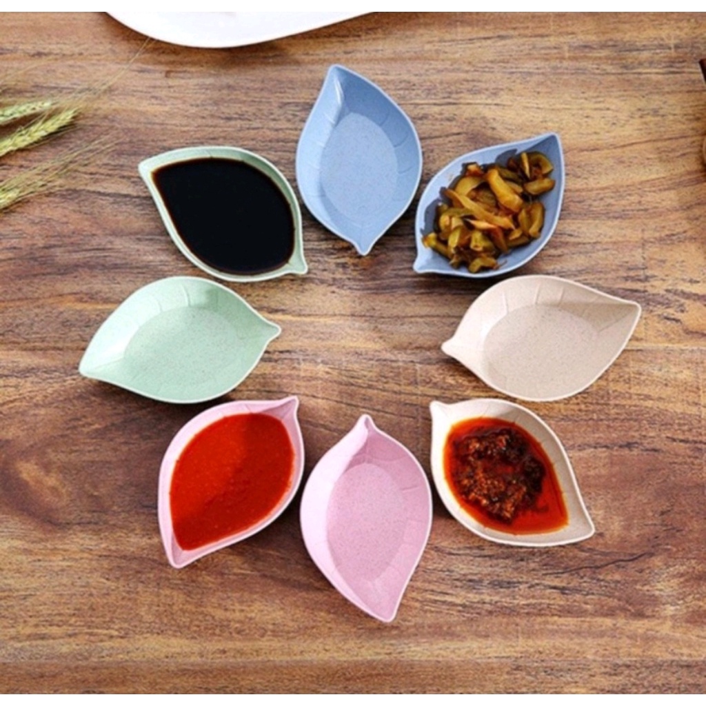 Sauce Plate Mangkuk Tempat Saos Kecap  Wadah Saus Sambal Seasoning Dish Piring Kecil Mangkok