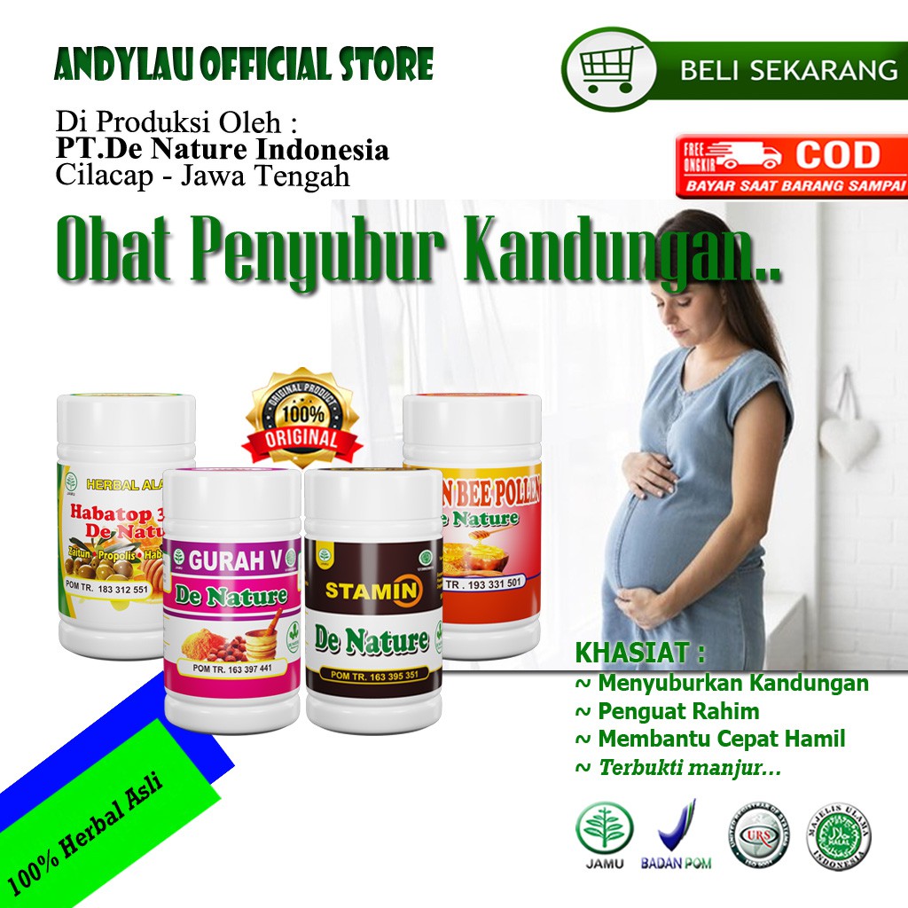Obat Herbal Penyubur Kandungan Cepat Hamil Penguat Rahim Obati Impoten Herbal Bisa Cod