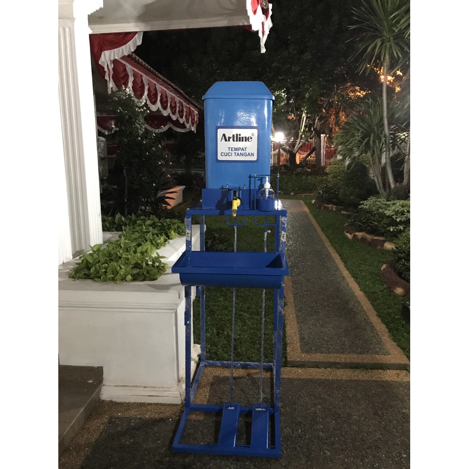 wastafel tempat cuci tangan portable