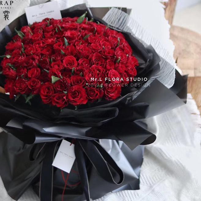 

☃ KERTAS BUNGA MTZ (1 PACK = 20 PCS) FLOWER WRAP/ PEMBUNGKUS BUNGA WATERPROOF ✰
