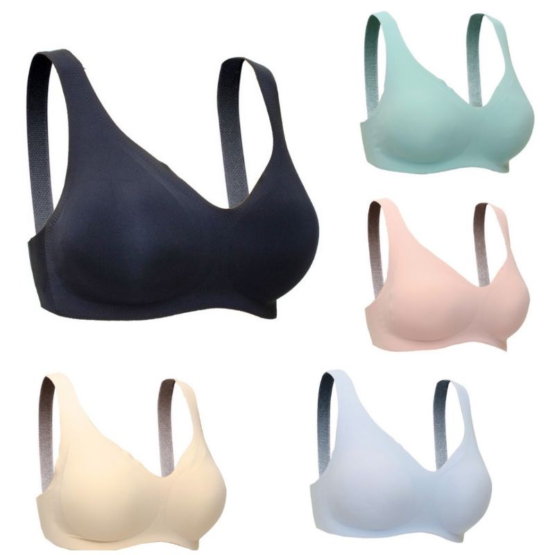 [COD✔️] Elena Bra Seamless Bahan Lembut E 24116 Size S - XL
