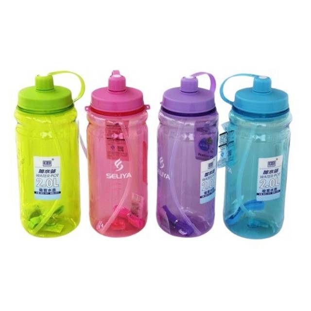 TERLARIS!!! Botol minum kapasitas 2 liter / water pot bottle SELIYA / Botol Sports 2 lIter