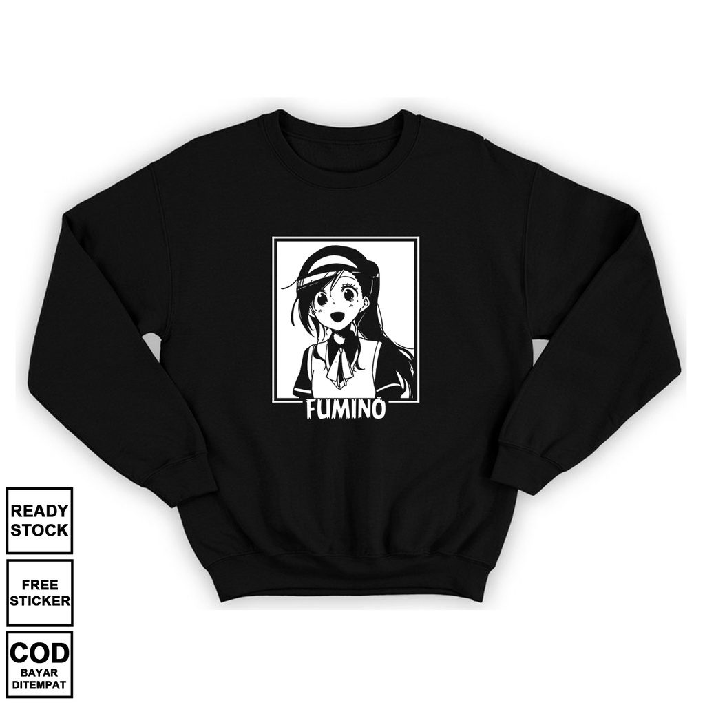 SWEATER WAIFU ANIME MANGA WIBU FUMINO FURUHASHI WE NEVER LEARN ICHINOSE ACADEMY BAJU JEPANG JAPAN CU