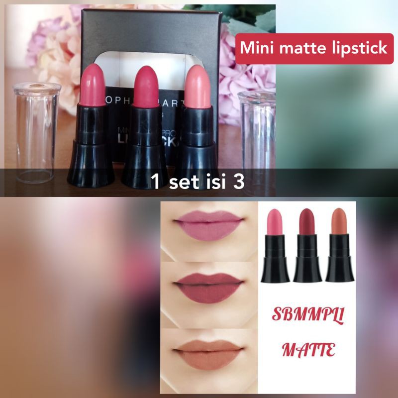 Mini Matte Lipstick Sophie Paris