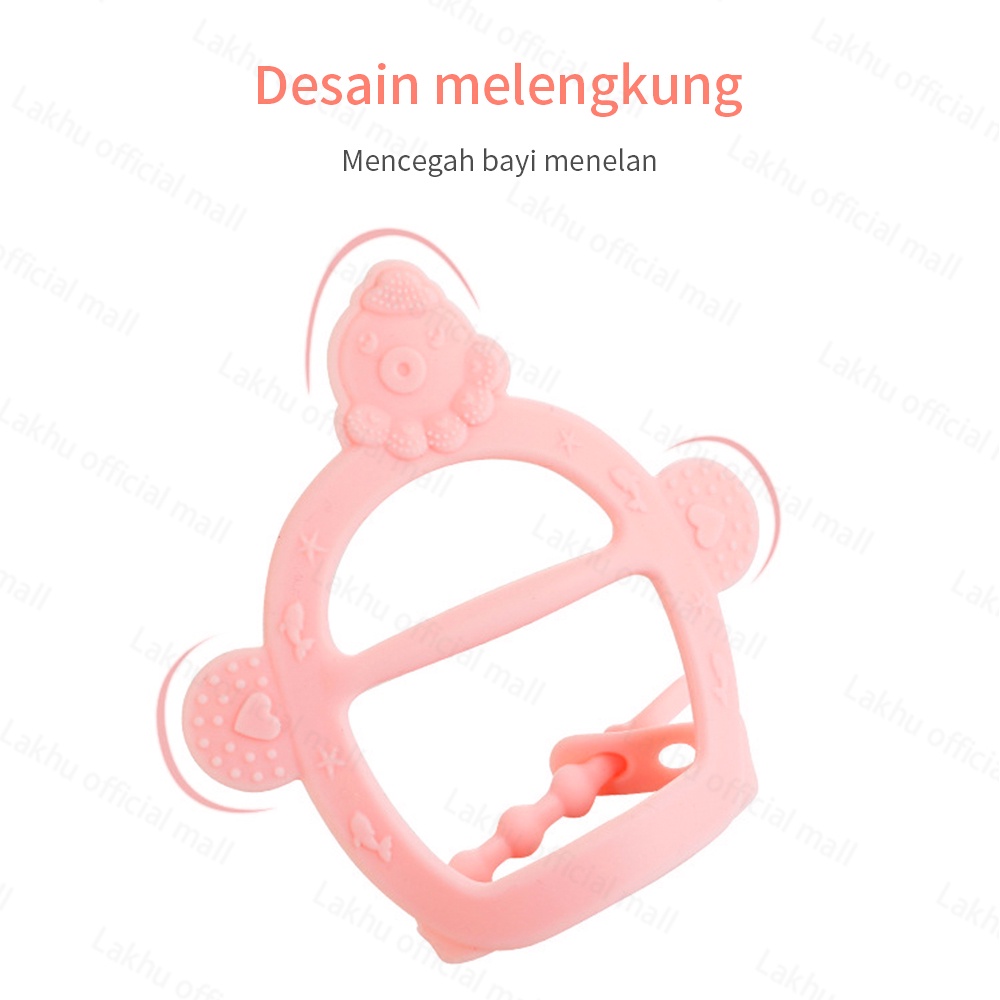 Lakhu teether bayi gelang gigitan bayi teether/mainan gigitan bayi