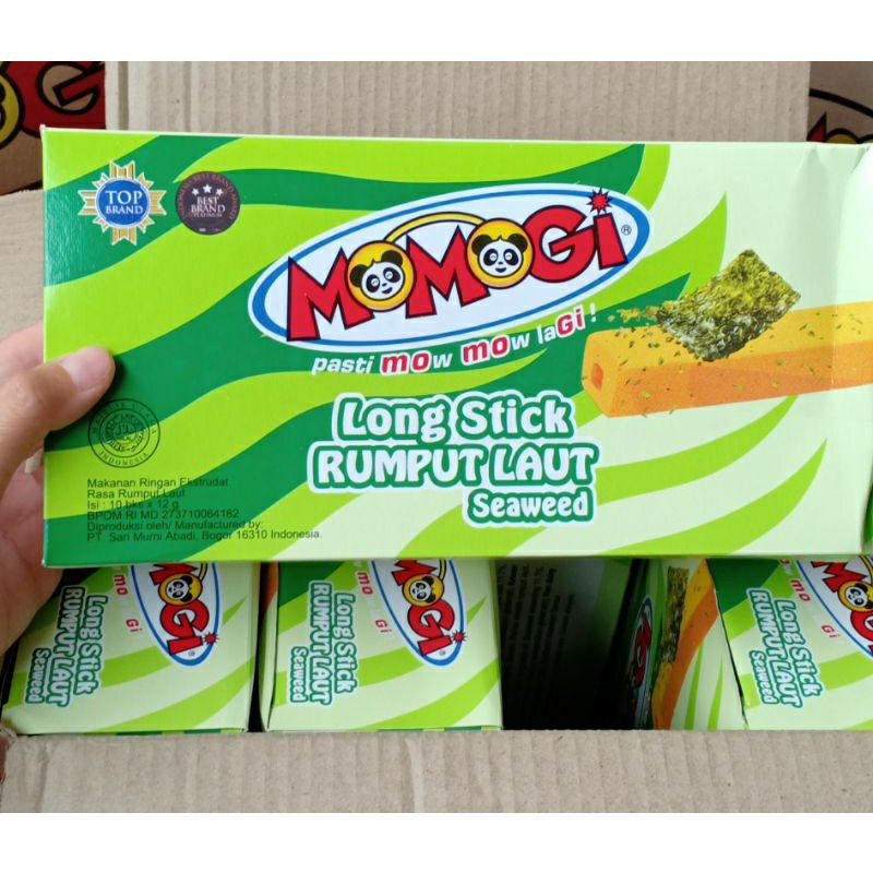 

Momogi Seawed Long Stick (1 box isi 10 pcs)