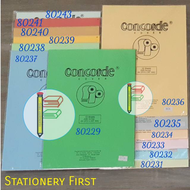 Jual Kertas Concorde A4 220gr Per Pack Shopee Indonesia