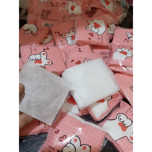 Kapas toner isi 25 pcs / kapas tipis