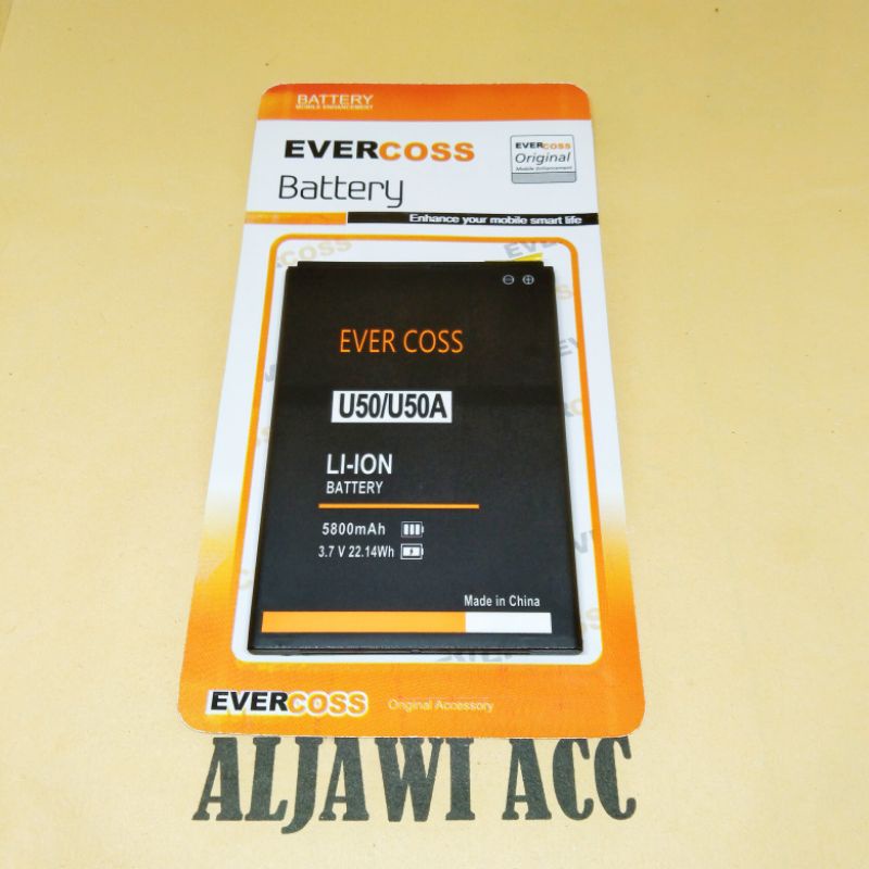 Baterai batre battery Cross Evercoss U50 / U50A / A75 Max Original Battery Hp