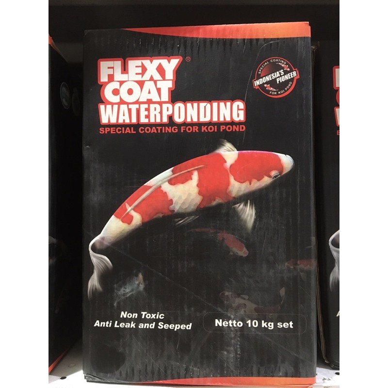 Flexycoat waterponding cat kolam koi anti bocor 10 kg