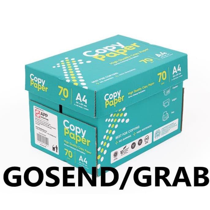 

IREADYl KHUSUS GOSEND!! Copy Paper A4 70gram / Paper Print / Kertas Fotokopi