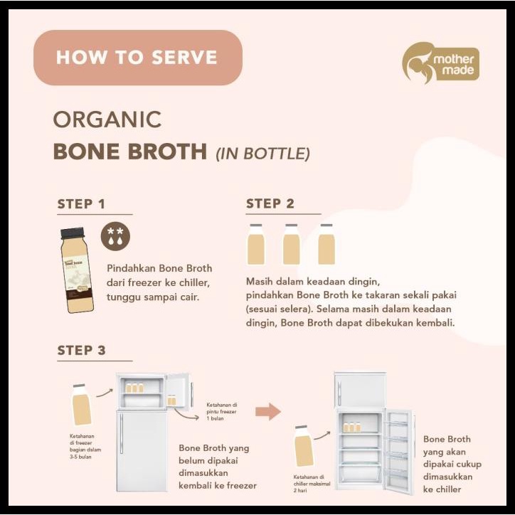 

TERBARUU!! Organic Free-Range CHICKEN Bone Broth - Kaldu Ayam Organik - (2x250ml) TERLARIS