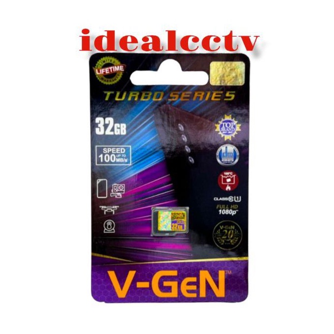 Kartu Memori VGEN ORIGINAL / Memory Card V Gen ORI 32GB CLASS 10