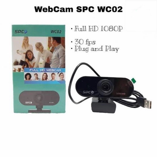 Webcam SPC WC02 1080HD / 2MP Full HD - Web Cam SPC WC 02