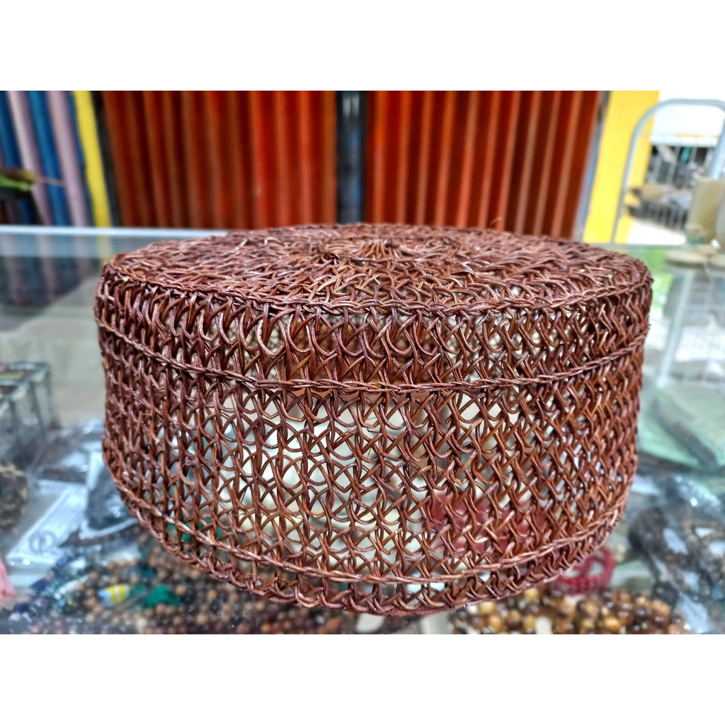Peci kopiah rotan 05 khas Kalimantan
