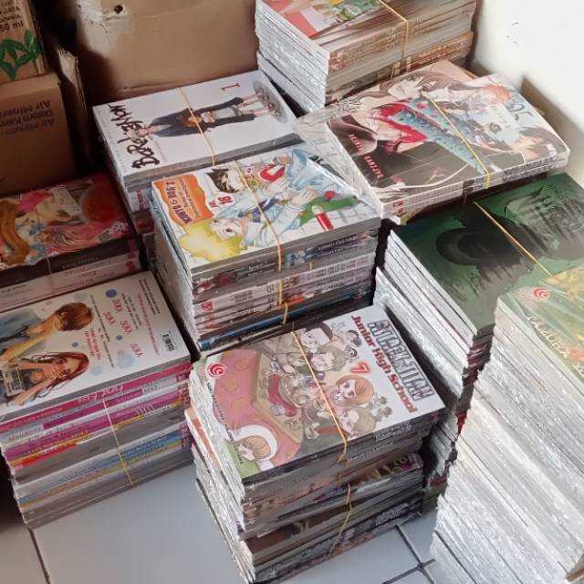 Komik cabutan segel Elex , M&c  Dan Level comic Random