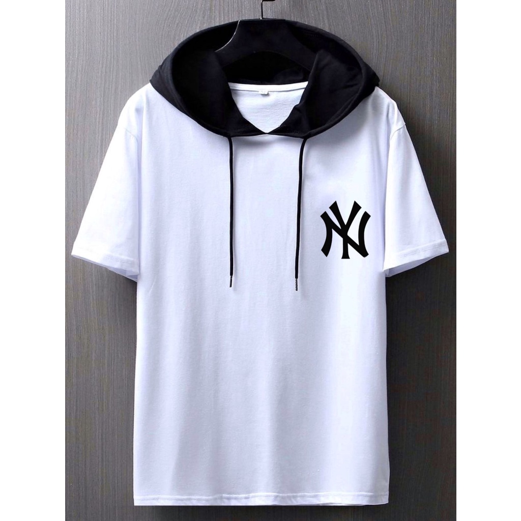 KAOS HOODIE PRIA LENGAN PENDEK/KAOS HOODIE POLOS PRIA/KAOS PRIA T-SHIRT TERLARIS/KAOS HOODIE T-SHIRT