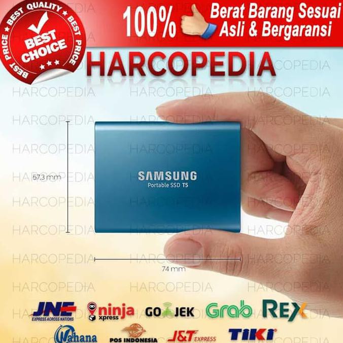 Harddisk SSD Samsung T5 250GB Eksternal Portable