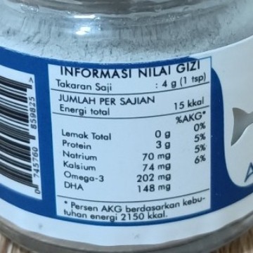 

BEST SELLER - CRYSTAL BUBUK IKAN WHITE ANCHOVY 80 GR