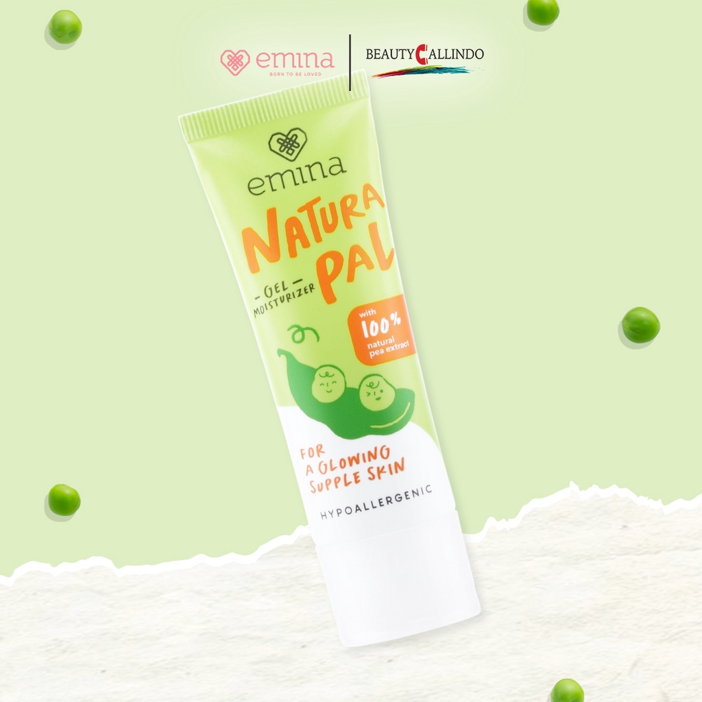 Emina Natura Pal Gel Moisturizer 20ml - Pelembab Wajah Gel