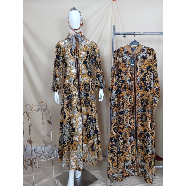 Abaya Hikmat A8847-05/Abaya impor saudi/Abaya Premium