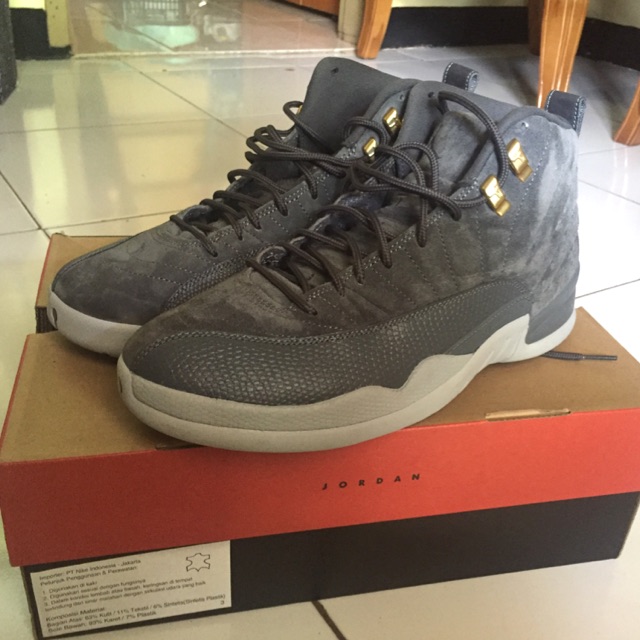 Air Jordan 12 retro dark grey