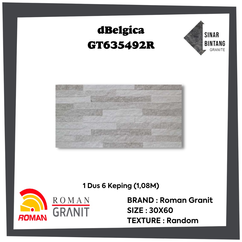 Granit 30 X 60 | Granit Lantai dBelgica Series ROMAN GRANIT