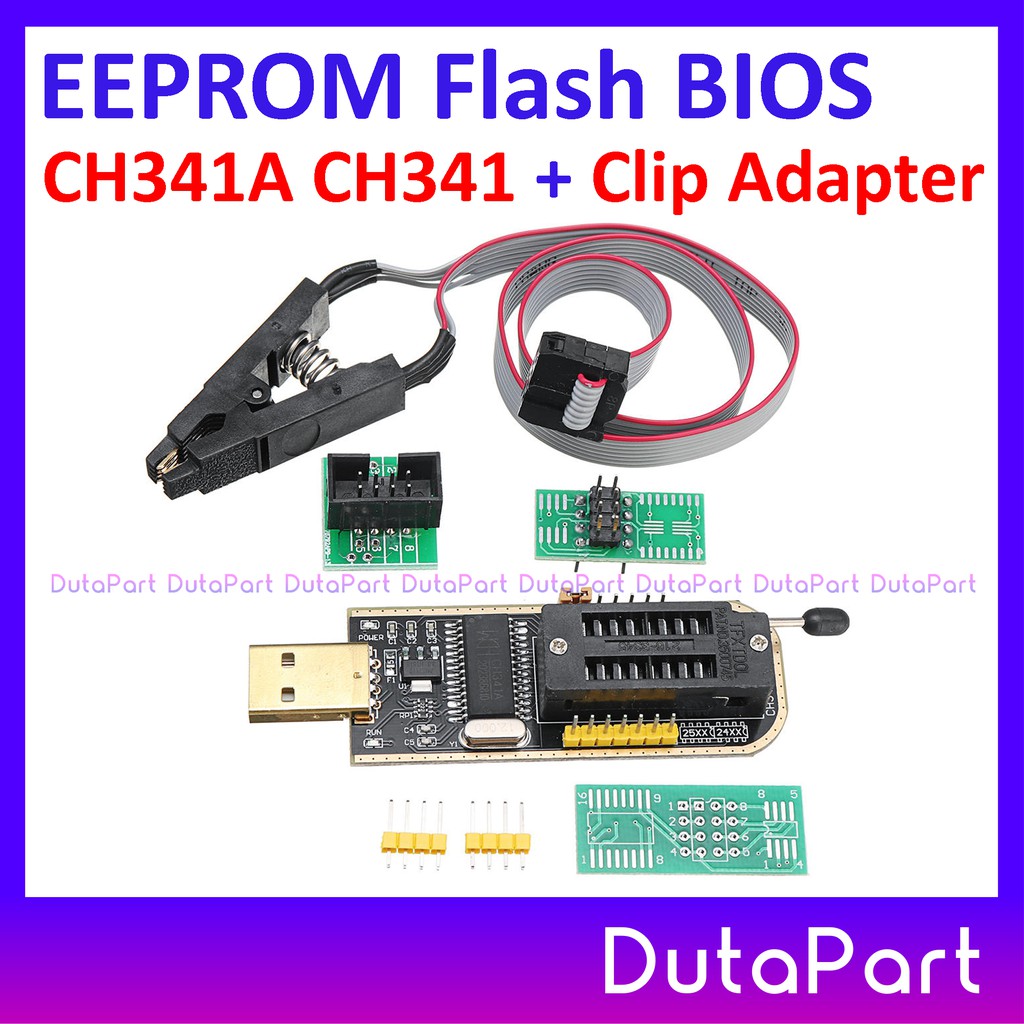 CH341A CH341 24 25 Series EEPROM Flash BIOS USB Programmer 24xx 25xx