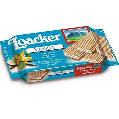 

LOACKER Wafer Vanille - 45 gr