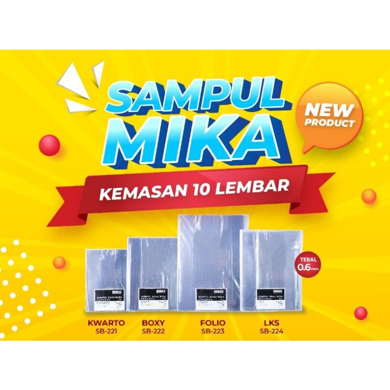 

Sampul Buku Mika BIG Quarto / Boxy / LKS / Folio